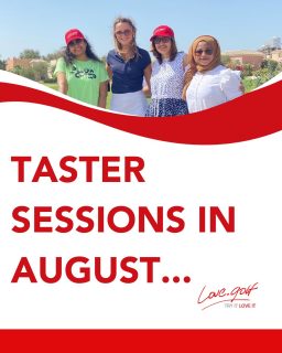 Thinking of trying something new this summer?☀️⛳️

See our upcoming Taster Sessions ⬇️

📍West Kilbride - West Kilbride Golf Club - Thu 07 Aug - 5:30pm

📍Ipswich - Fynn Valley Golf Club - Sat 09 Aug - 10am

📍Lee-On-The-Solent - Lee-On-The-Solent Golf Club - Sat 16 Aug - 11am

📍Portsmouth - Waterlooville Golf Club - Sat 16 Aug - 3pm

📍Peterhead - Curden Bay Golf Club - Sat 23 Aug - 10am

Visit our website love.golf/events to book ❤️