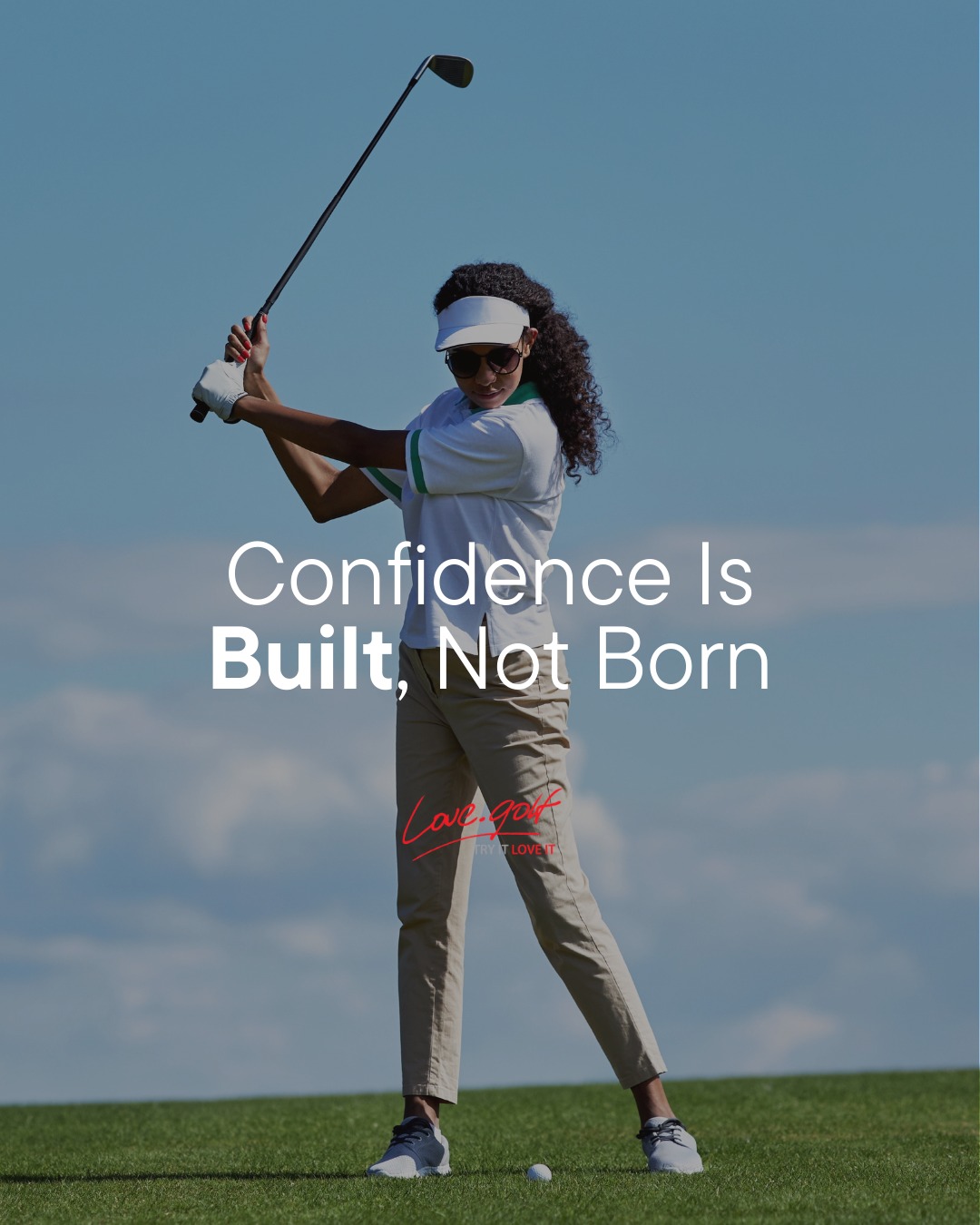 Confidence isn’t something you’re born with.
It’s something you build
By trying new things.
By stepping outside your comfort zone.
By showing up — even when you feel unsure.
Confidence grows when you show up 💜
👉️ https://love.golf/events/