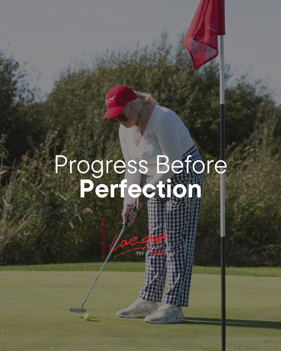 Confidence grows when you try new things—show up, have a go, back yourself. love.golf is about progress, not perfection 💜
#lovegolf #confidence #progress #showup #trynewthings #backyourself #golfcommunity