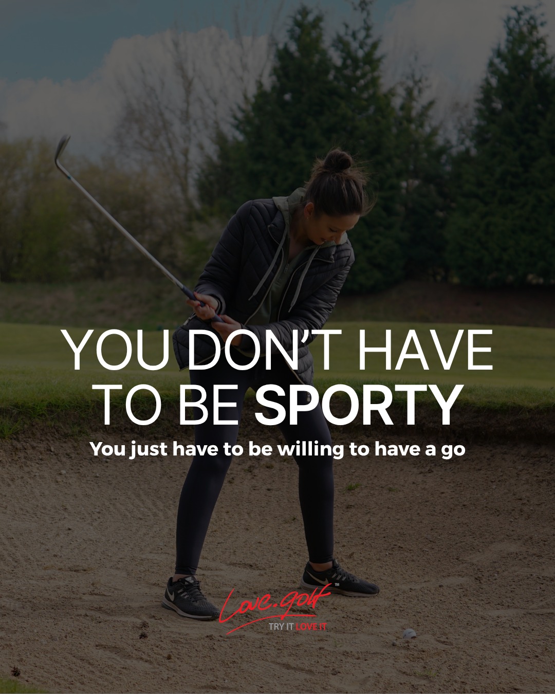 Golf myth: You must be “sporty”.

Reality: You just need to be willing to have a go.

Getting started with golf can be:

🌿 Getting outside
🧠 Switching off from everyday life
😂 Laughing with other women
🎯 Learning something completely new
💥 Hearing that ridiculously satisfying sound when you hit a good shot

Which part appeals to you most: the fresh air, the challenge, the social side or the satisfying thwack?

Tell us below. 👇

#lovegolf #GolfMyths #WomenInSport #GolfForBeginners